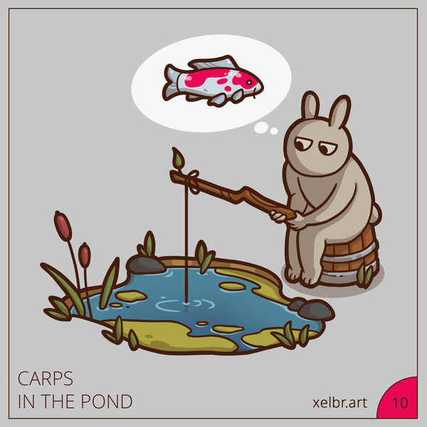 Carps in the Pond