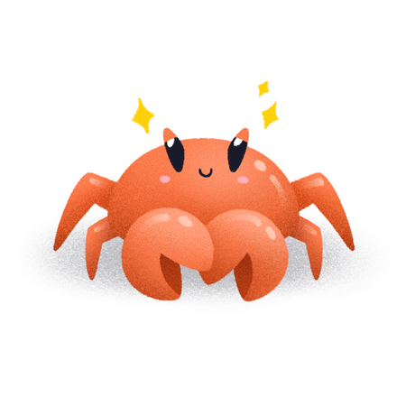Crab portrait